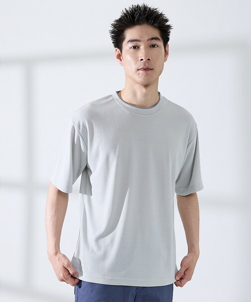 サカリバ レイヤード 半袖Tシャツ