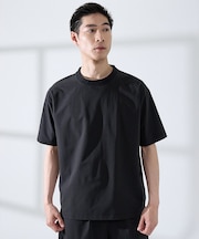 【セットアップ対応】360°ストレッチ リップストップ リラックス Tシャツ/
