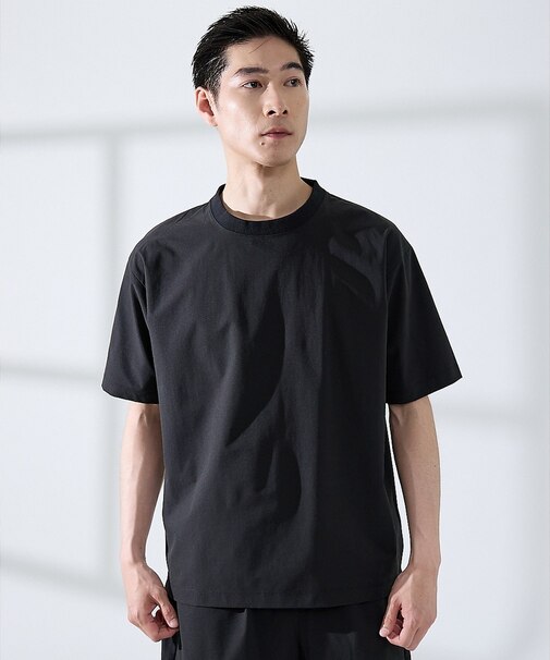 【セットアップ対応】360°ストレッチ リップストップ リラックス Tシャツ/