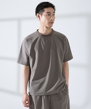 【セットアップ対応】360°ストレッチ リップストップ リラックス Tシャツ/