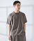 【セットアップ対応】360°ストレッチ リップストップ リラックス Tシャツ/