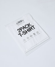 【SMART CLOSET/2枚セット】接触冷感 シルケット天竺 クルーネック