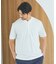 【SMART CLOSET】シルケット天竺 キーヘンリーネック Tシャツ / 接