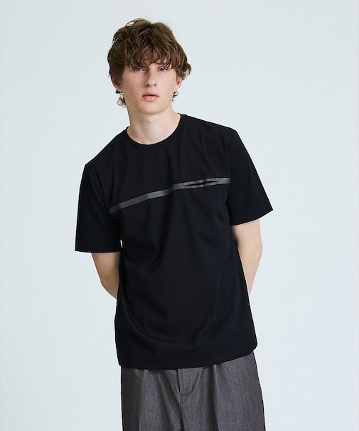 ストレッチポンチ フロントデザイン ポケットTシャツ