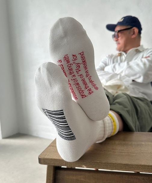 【WEEKENDER/ウィークエンダー】ロゴソックス / 靴下 / SOCKS