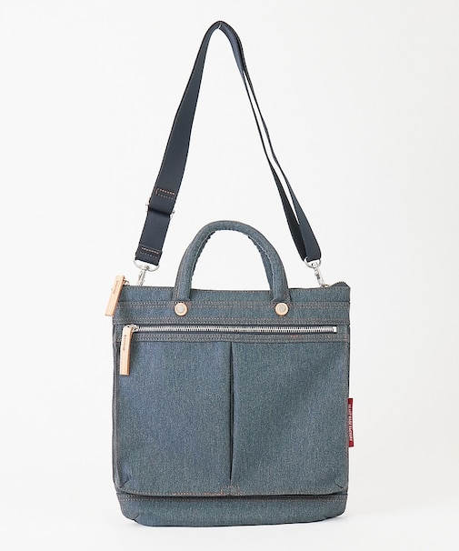 【HandHARVEST】デニムバージョン ヘルメットBAG/ショルダーバッグF
