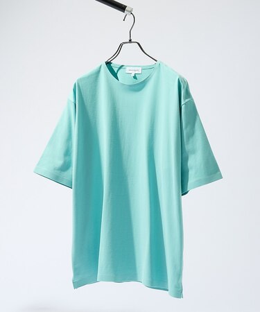 圧着 シームレスTシャツ / リラックスフィット
