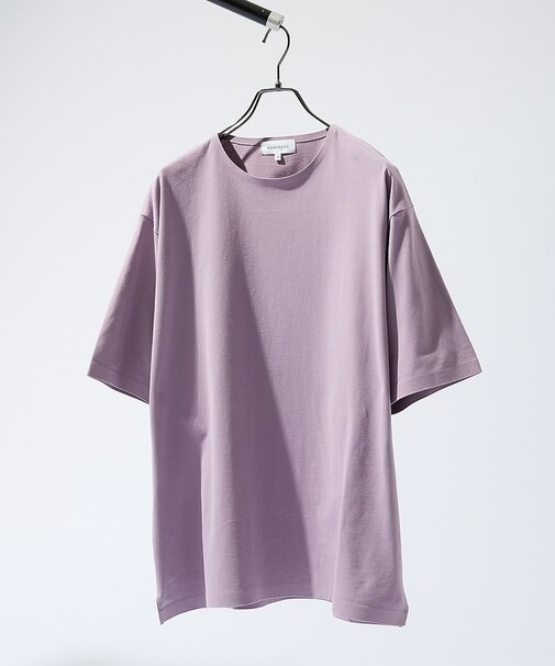 圧着 シームレスTシャツ / リラックスフィット