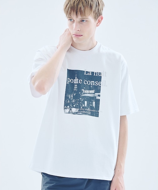 SCENE GRAPHIC フォトTシャツ / リラックスフィット