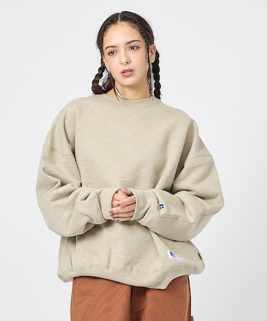WEB限定【RUSSELL×BerBerJin】Brushed Elbow Pa