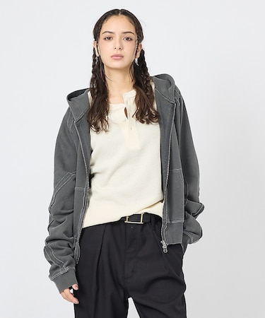 【RUSSELL×jieDa】 Campus Sweat Zip Hoodie