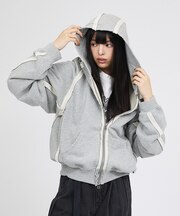 【RUSSELL×jieDa】 Campus Sweat Zip Hoodie
