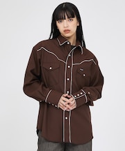 【Wrangler / ラングラー】W12116 WESTERN SHRTS /