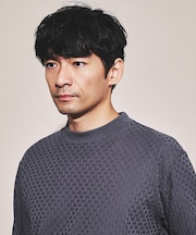 【チェック柄】リンクス ブロック 長袖 Tシャツ