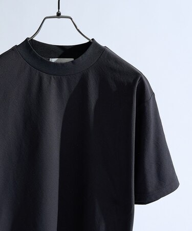 【通気・速乾・ストレッチ】モックネックTシャツ / BREEZE MESH