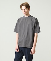 【通気・速乾・ストレッチ】モックネックTシャツ / BREEZE MESH