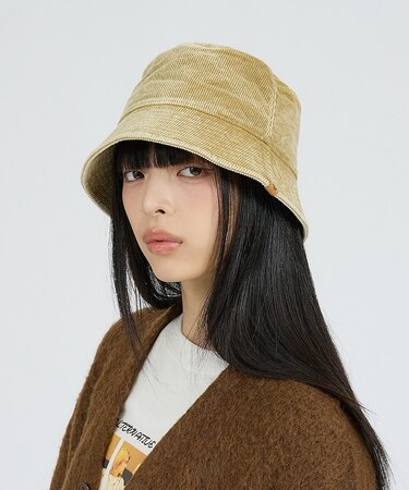 【RUBEN/ルーベン】CRASHED　COUDUROY BUKET HAT/R