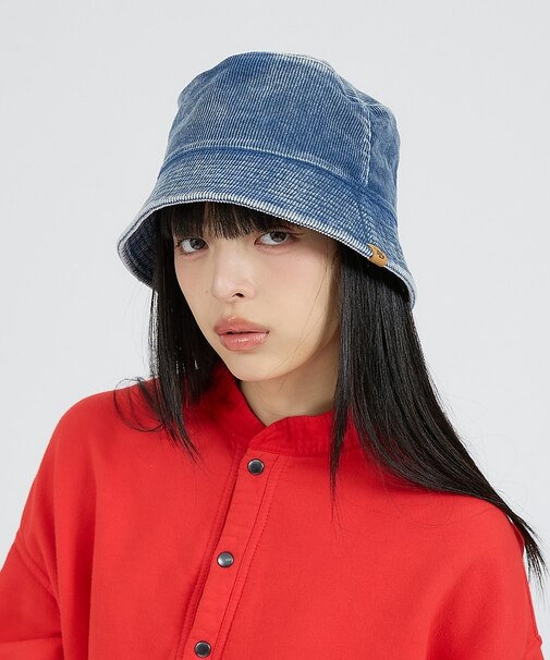 【RUBEN/ルーベン】CRASHED　COUDUROY BUKET HAT/R