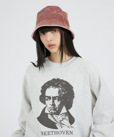 【RUBEN/ルーベン】CRASHED　COUDUROY BUKET HAT/R