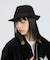 【RUBEN/ルーベン】FAKE SUEDE HAT/RUS-1340/フェイク
