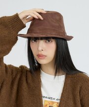 【RUBEN/ルーベン】FAKE SUEDE HAT/RUS-1340/フェイク