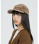 【RUBEN/ルーベン】CRASHED CORDUROY CAP/RUS-646