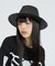 【RUBEN/ルーベン】FAKE LEATHER FLAT HAT/RUS-13