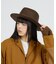 【RUBEN/ルーベン】FAKE LEATHER FLAT HAT/RUS-13