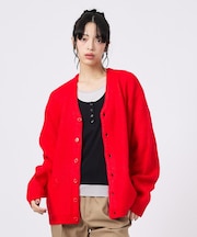 【TOWNCRAFT/タウンクラフト】MOHAIR SHAGGY CARDIGA