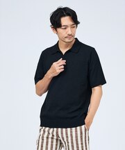ブークレー スキッパー 半袖ポロシャツ