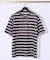 メランジボーダー 半袖Tシャツ