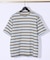 メランジボーダー 半袖Tシャツ