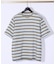メランジボーダー 半袖Tシャツ