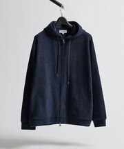 モールジャガード ダブルZIPパーカー