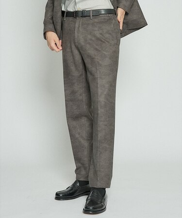 【セットアップ対応】Down Fabric フェードスエード イージースラックス