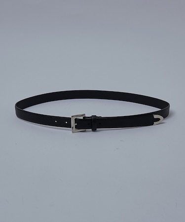 【UNISEX】 LIZERD STAMPED PUNTALE BELT / リ