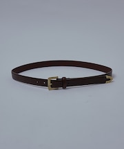 【UNISEX】 LIZERD STAMPED PUNTALE BELT / リ