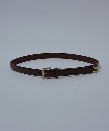 【UNISEX】 LIZERD STAMPED PUNTALE BELT / リ