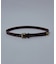 【UNISEX】 LIZERD STAMPED PUNTALE BELT / リ