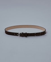 【UNISEX】 KUDU NAKED LEATHER STUDS BELT /