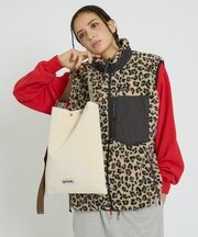 【OUTDOOR PRODUCTS】Jacquard Tape Tote ロゴテ