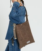 【OUTDOOR PRODUCTS】Jacquard Tape Tote ロゴテ