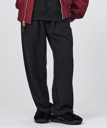 【+phenix / プラスフェニックス】CVC SWEAT WIDE PANT