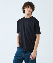 ドレススラブ クルーネック半袖Tシャツ
