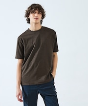 ドレススラブ クルーネック半袖Tシャツ