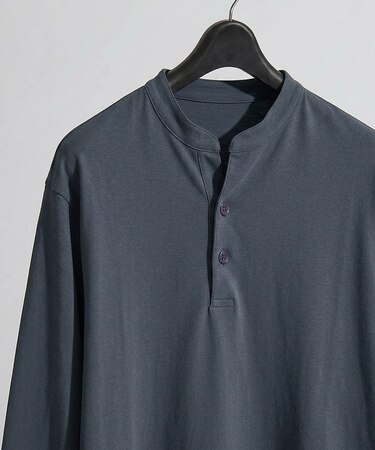 【快適速乾】ALL SEASON COTTON Vネック スキッパーTシャツ /