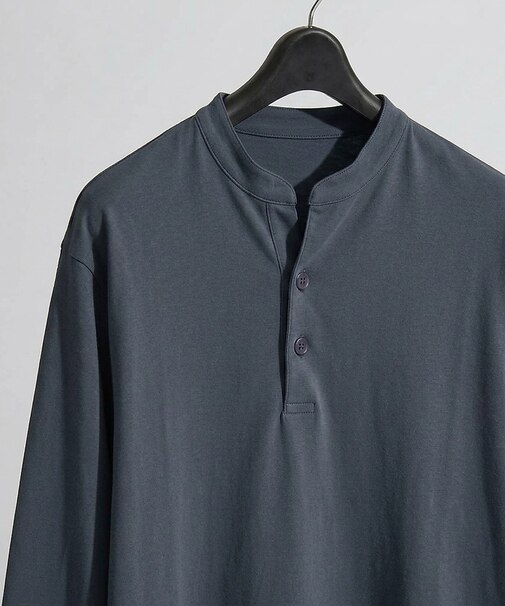 【快適速乾】ALL SEASON COTTON Vネック スキッパーTシャツ /