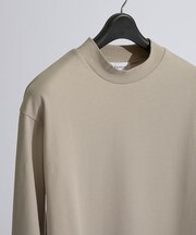 【快適速乾】ALL SEASON COTTON モックネック長袖Tシャツ