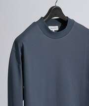 【快適速乾】ALL SEASON COTTON モックネック長袖Tシャツ