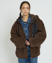【NANGA / ナンガ】BOA FLEECE FULL ZIP PARKA /